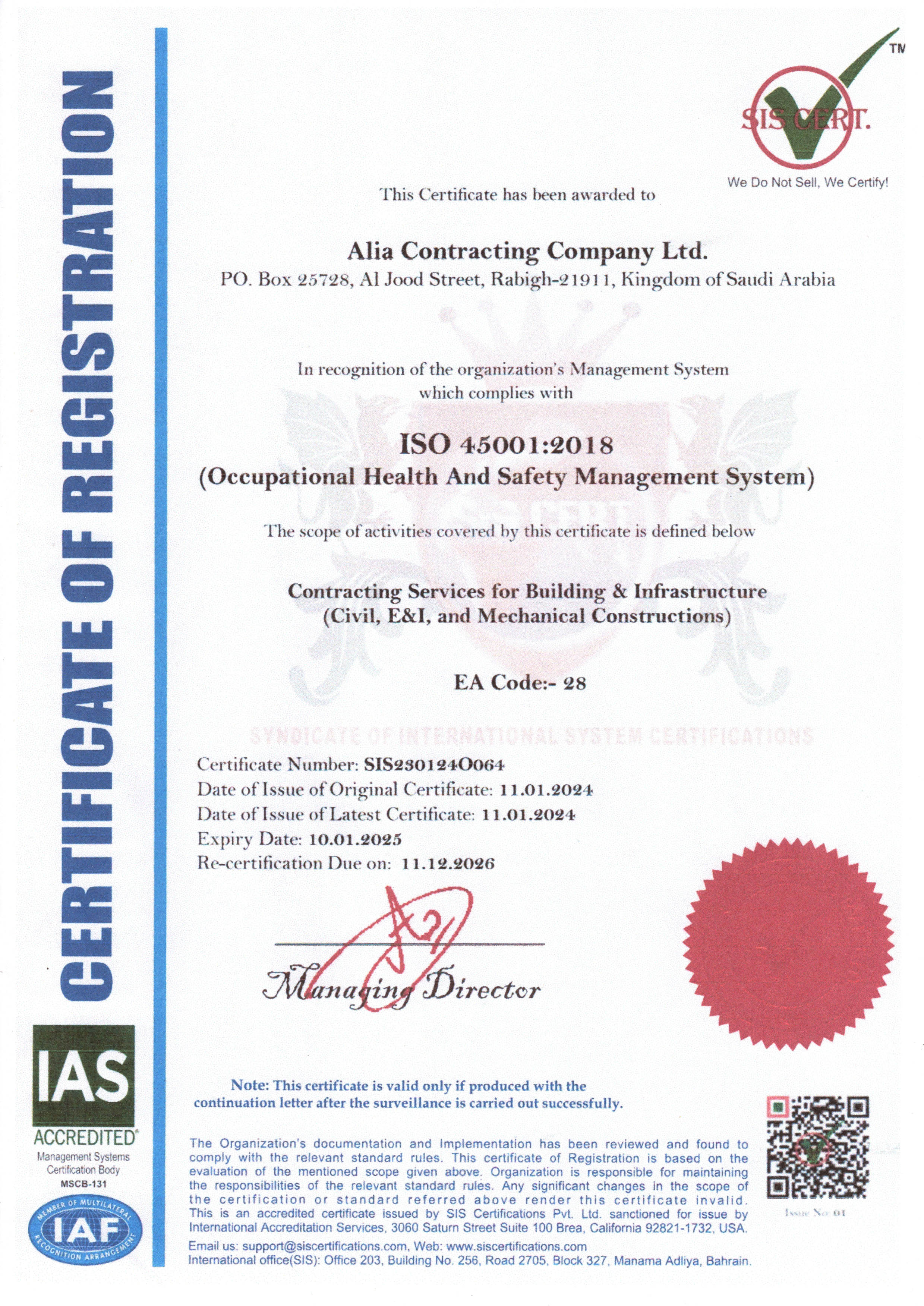 ISO 45001