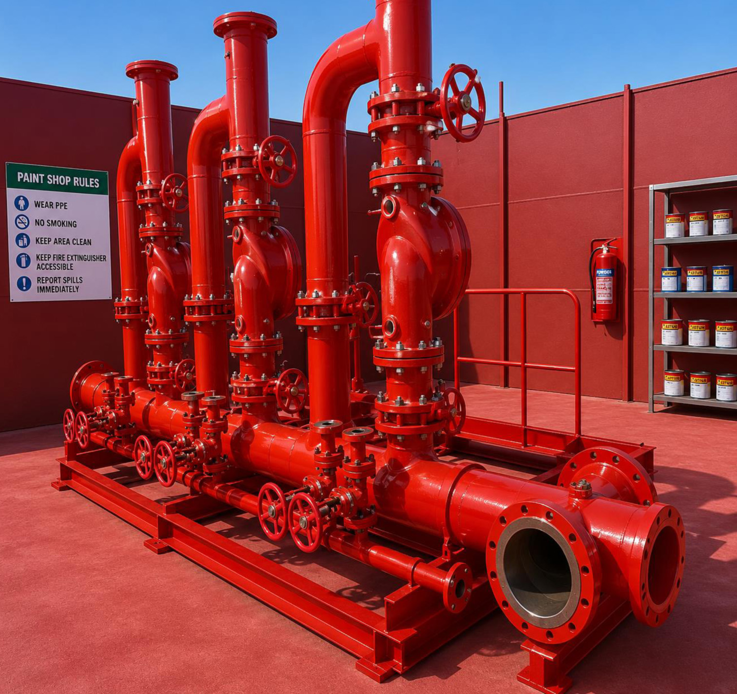 FARABI LAB-4 F/W Pipeline & Skids