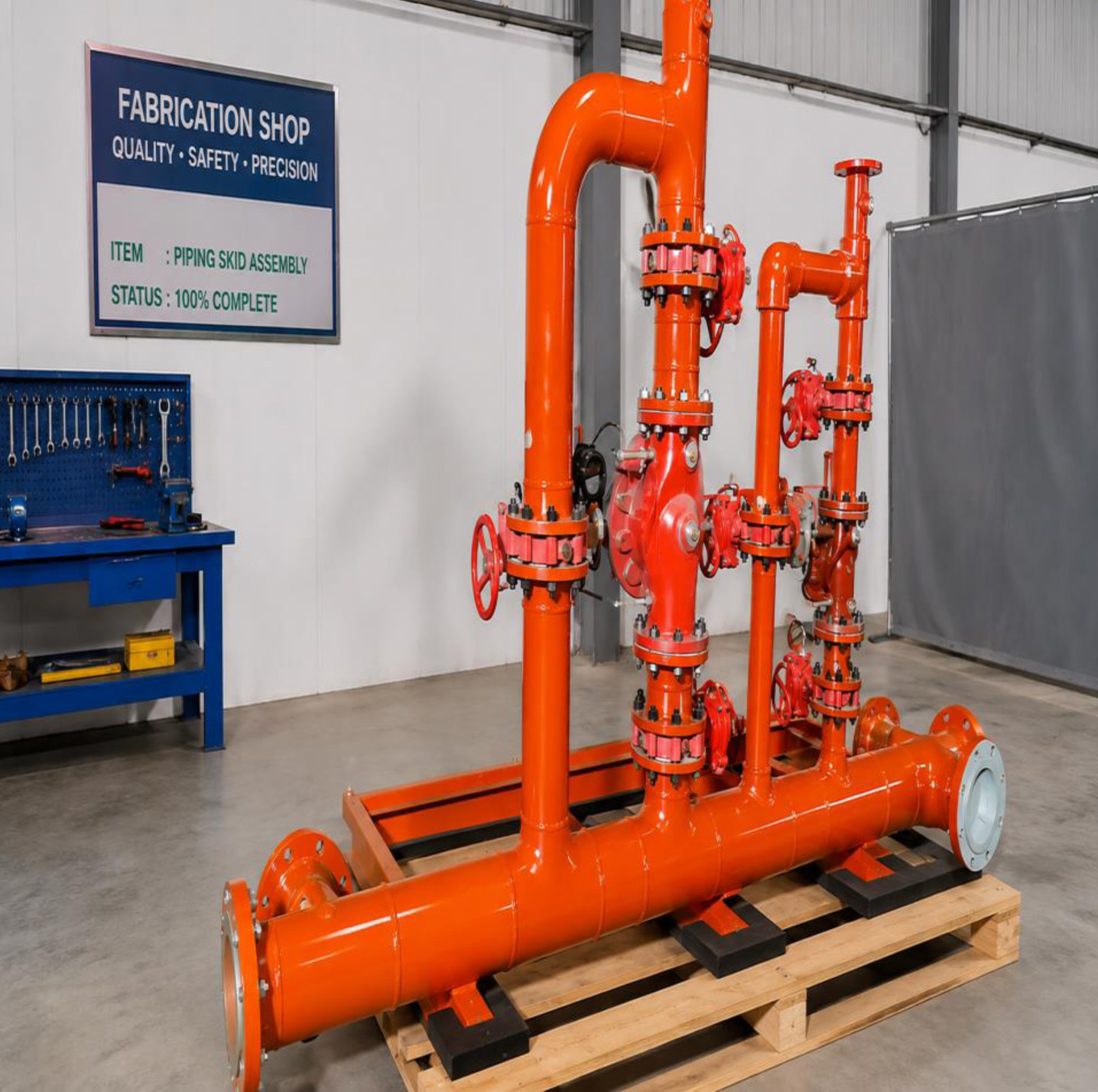 FARABI LAB-4 F/W Pipeline & Skids